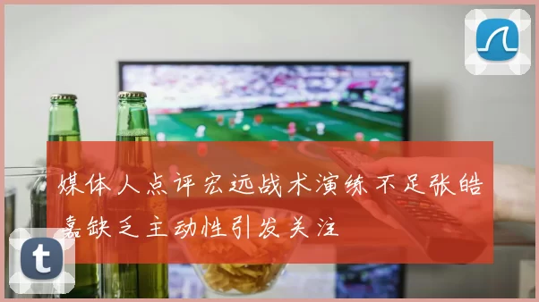 媒体人点评宏远战术演练不足张皓嘉缺乏主动性引发关注